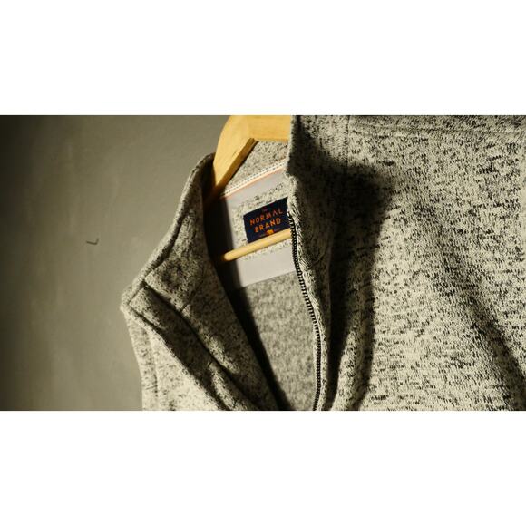 The Normal Brand Lincoln Fleece Vest Size L - Picture 10 of 11